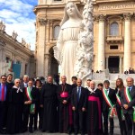 Statua Santa Rita a Roma