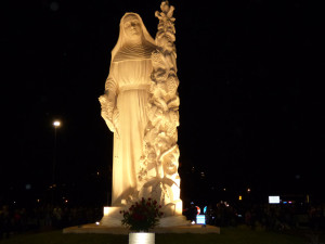 Inaugurazione Statua Santa Rita