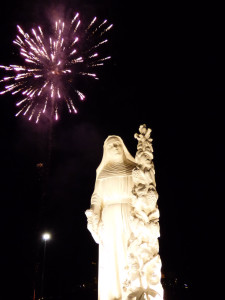 Inaugurazione Statua Santa Rita