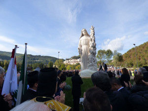 Inaugurazione Statua Santa Rita