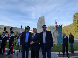 Inaugurazione Statua Santa Rita