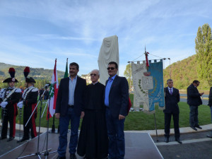 Inaugurazione Statua Santa Rita