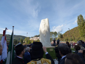 Inaugurazione Statua Santa Rita