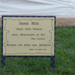 Inaugurazione Statua Santa Rita