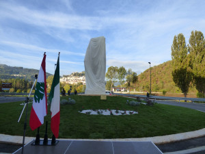Inaugurazione Statua Santa Rita